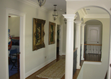 Interior Painting Project. Painting and repairing a residential home maryland